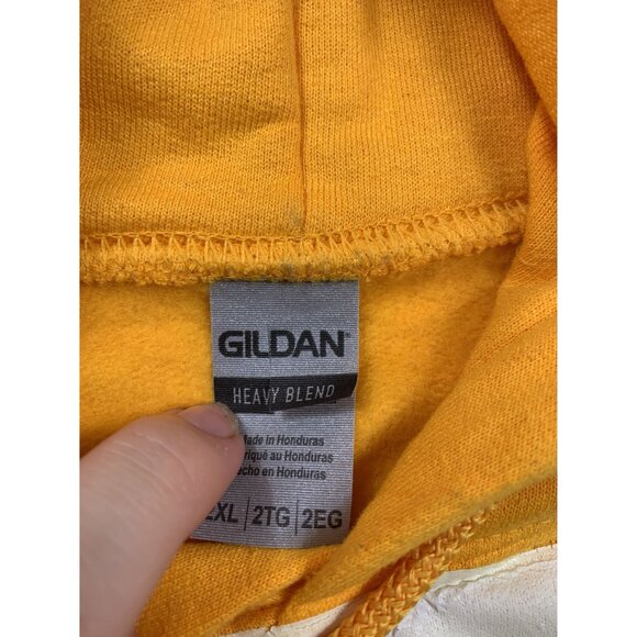 King James Champions Hoodie Mens's 2XL Yellow Kobe Bryant Lakers RIP Angels - Picture 3 of 14